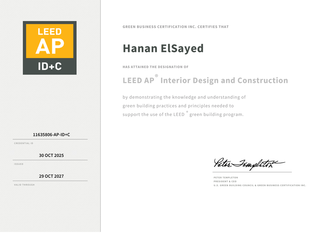 2025 2027 l LEED AP ID C