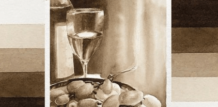The Value of Monochrome: Paint a Watercolor Still-Life with Just One Color