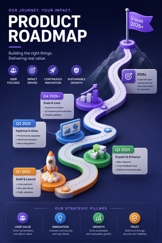 Product Roadmap Infographic Generator