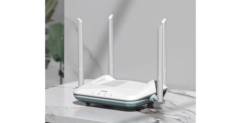 Router D-Link R15 proveyendo una señal Wi-Fi fuerte y estable a todos los rincones de una casa.