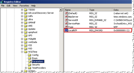 configure your PC as NTP server configure your PC as NTP server