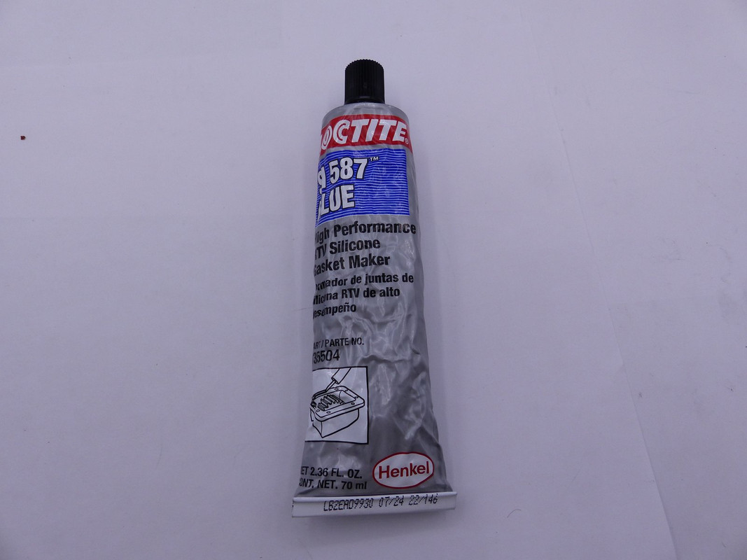 LOCTITE HIGH PERFORMANCE RTV SILICONE GASKET MAKER BLUE SI 587