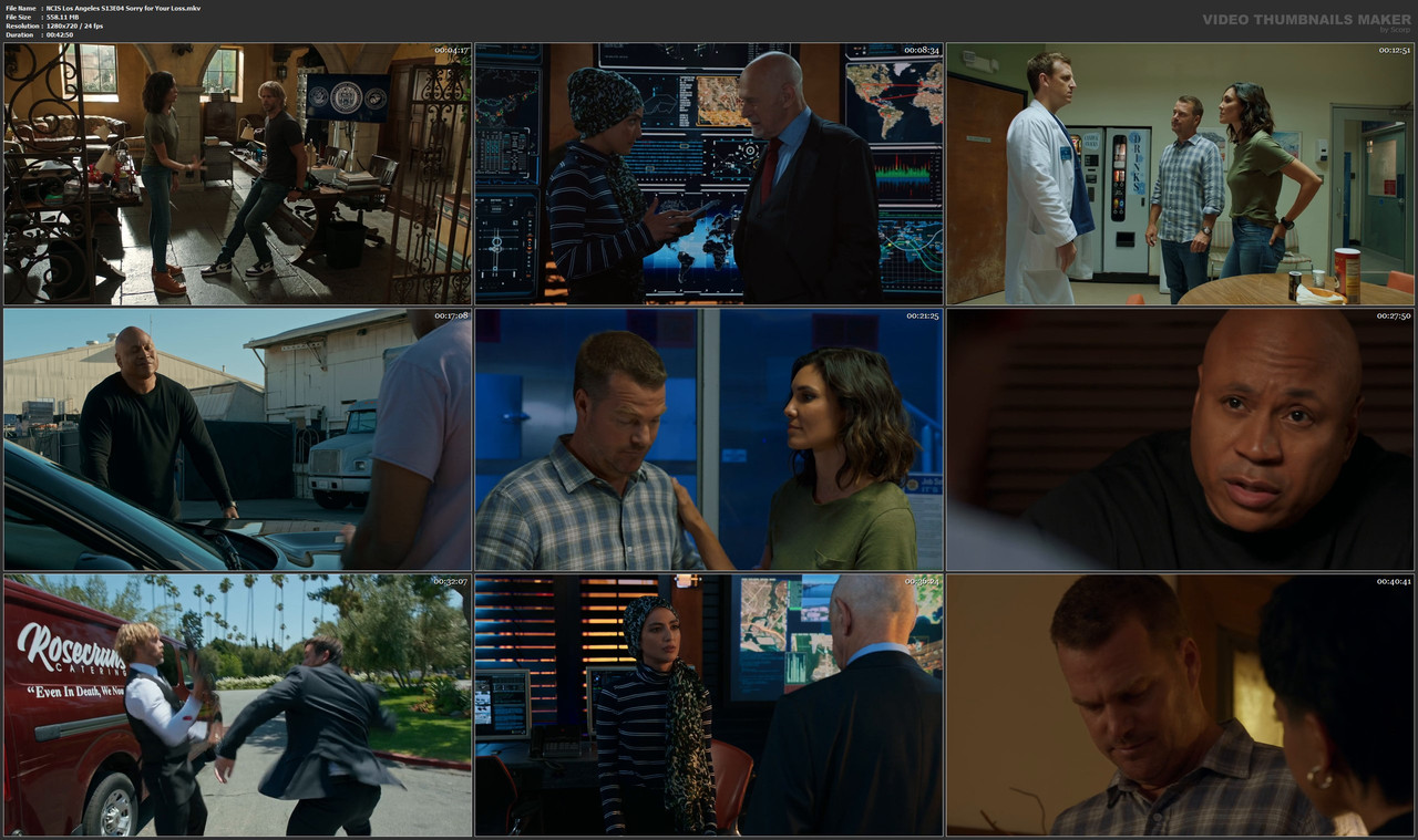 NCIS Los Angeles S13E04 Sorry for Your Loss.mkv
