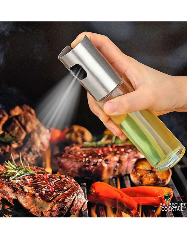 100ml Edible Cooking Oil Spray Bottle – Healthy Refillable Mister