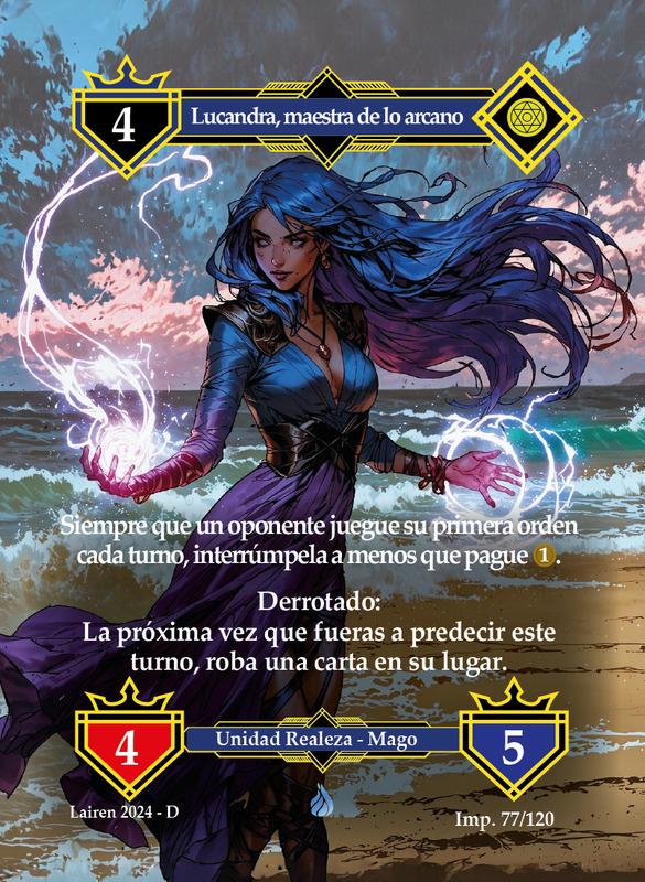 LUCANDRA, MAESTRA DE LO ARCANO