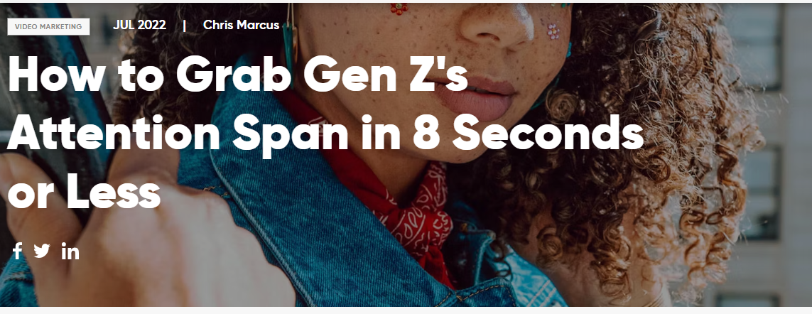 How to get gen Z attention