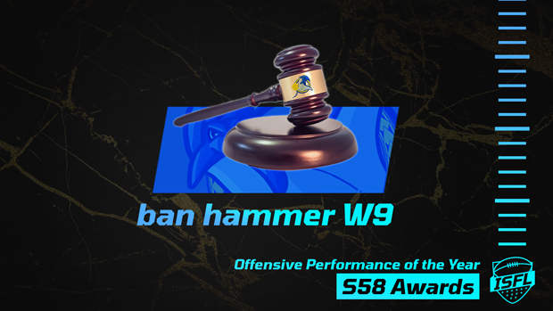 025 ISFL offensive performance of the year WIN