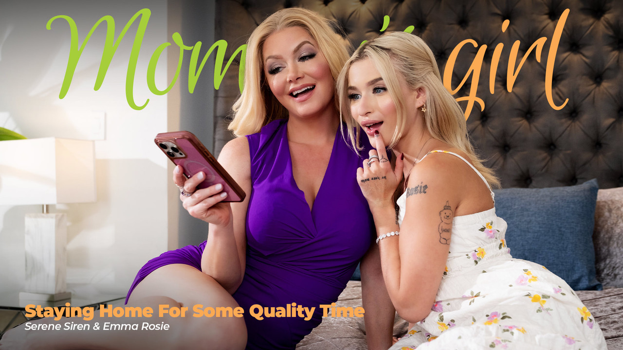 MommysGirl 26 07 11 Serene Siren, Emma Rosie Staying Home For Some Quality Time