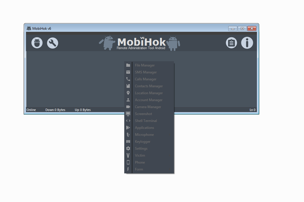 MobiHok v6 Cracked – Android FUD RAT