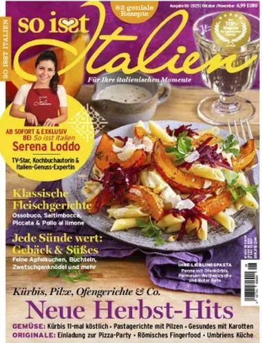 So isst Italien Magazin Oktober-November No 06 2025