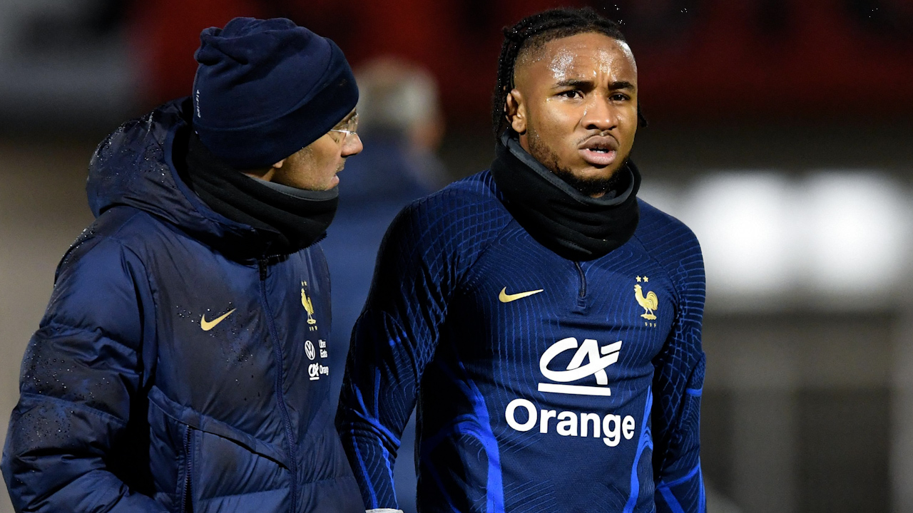 Nkunku le dice adiós a la Selección de Francia y al Mundial 2022