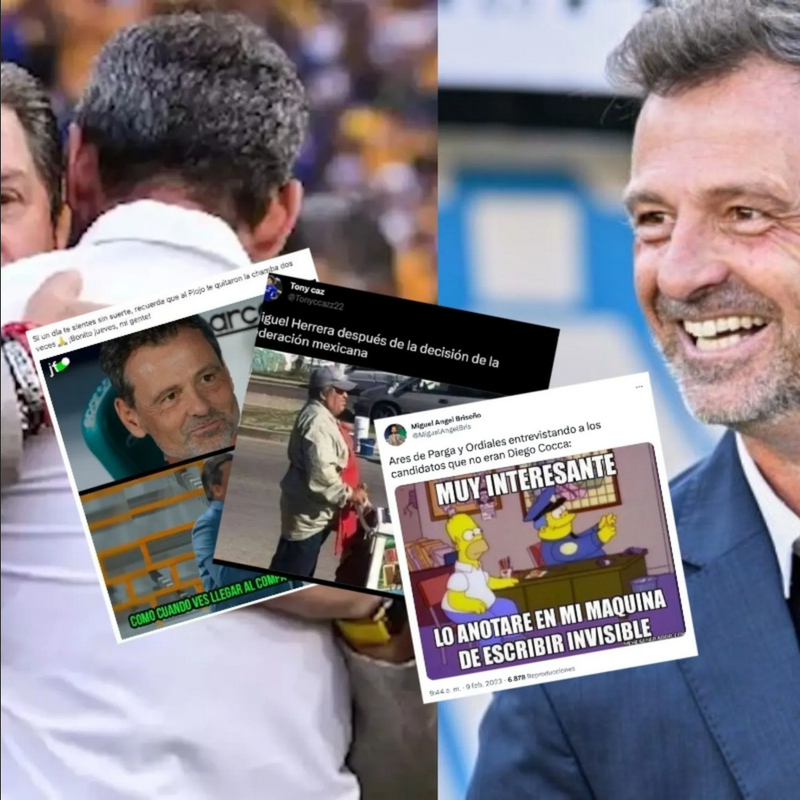 Los mejores memes del despido de Diego Cocca de la Selección Mexicana