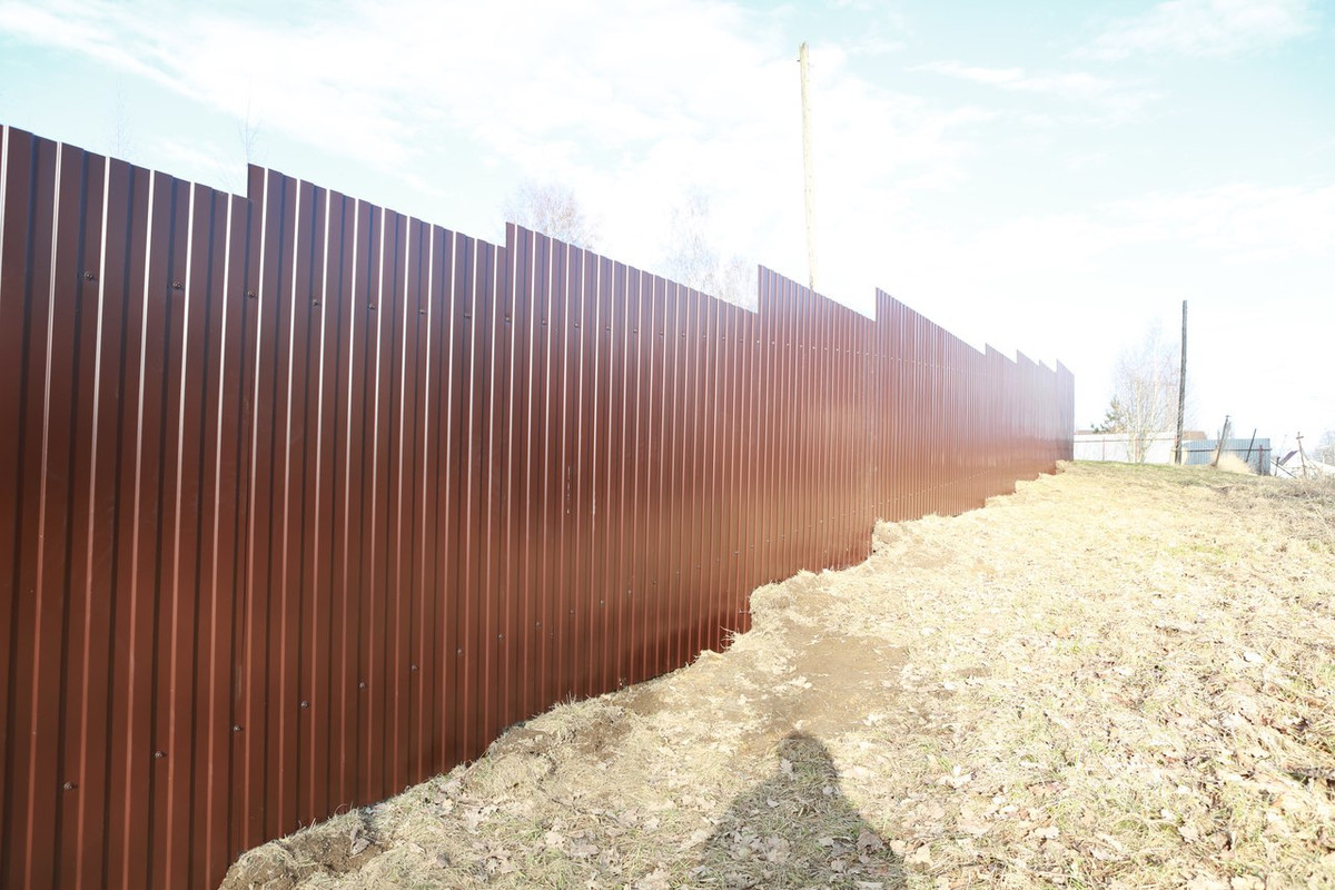 Забор в Билимбае