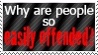 offended