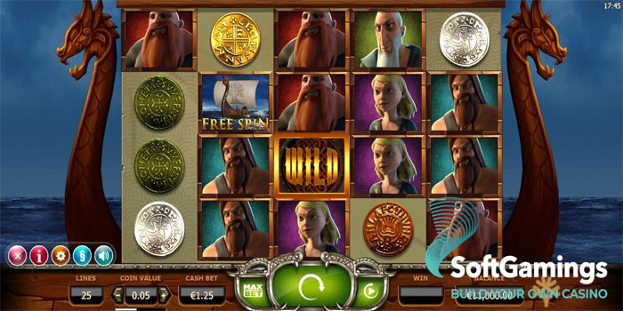 Pendekatan Split Symbols Di Slot Vikings Go Wild Dengan Free Spins Panjang