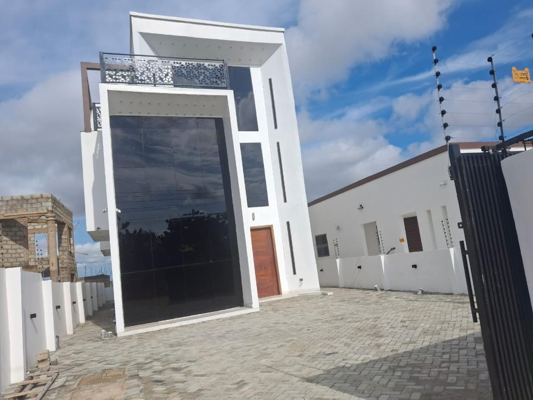 East Legon Hills 5-bedroom aerial neighbourhood view