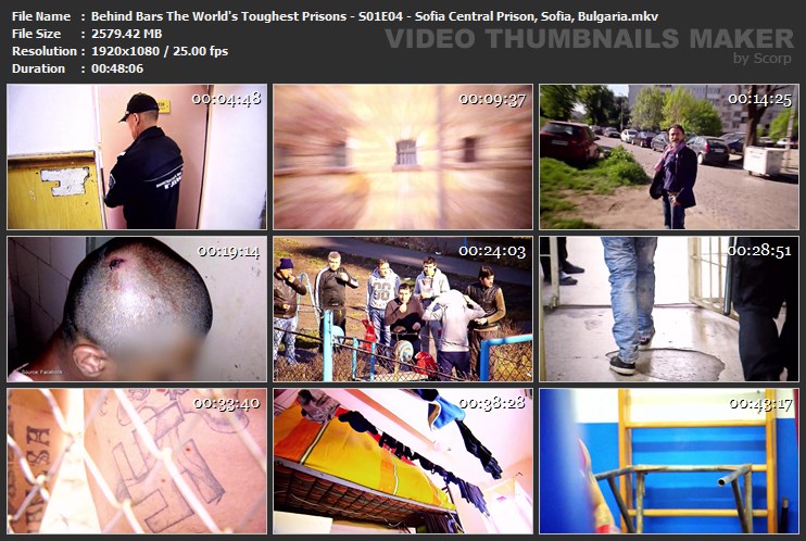 Behind Bars The World's Toughest Prisons - S01E04 - Sofia Central Prison, Sofia, Bulgaria.mkv