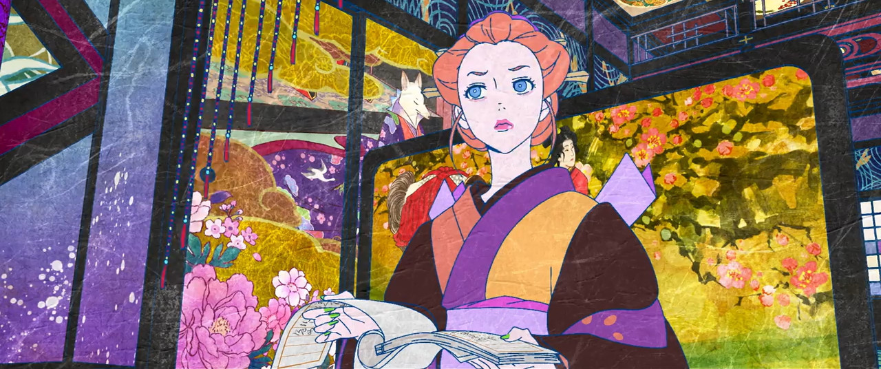 Mononoke the Movie: The Phantom in the Rain 2024 WebRip [Hindi + English] 480p 720p ESub Screenshot