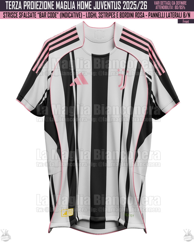 Maglie Juve 25-26 terza proiezione Home - La Maglia Bianconera (@La_Bianconera)-2
