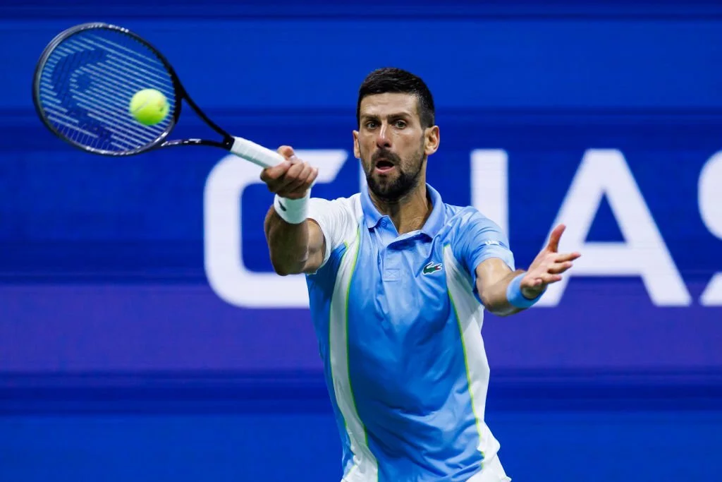 Novak Djokovic in the semis of the US Open
