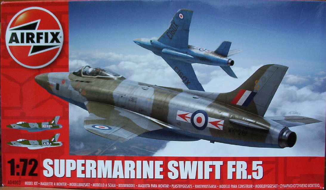 Airfix 72 Supermarine Swift FR.5