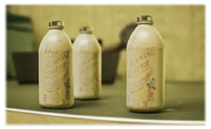 An image of Almond Water, an uncommon resource found within the Backrooms.