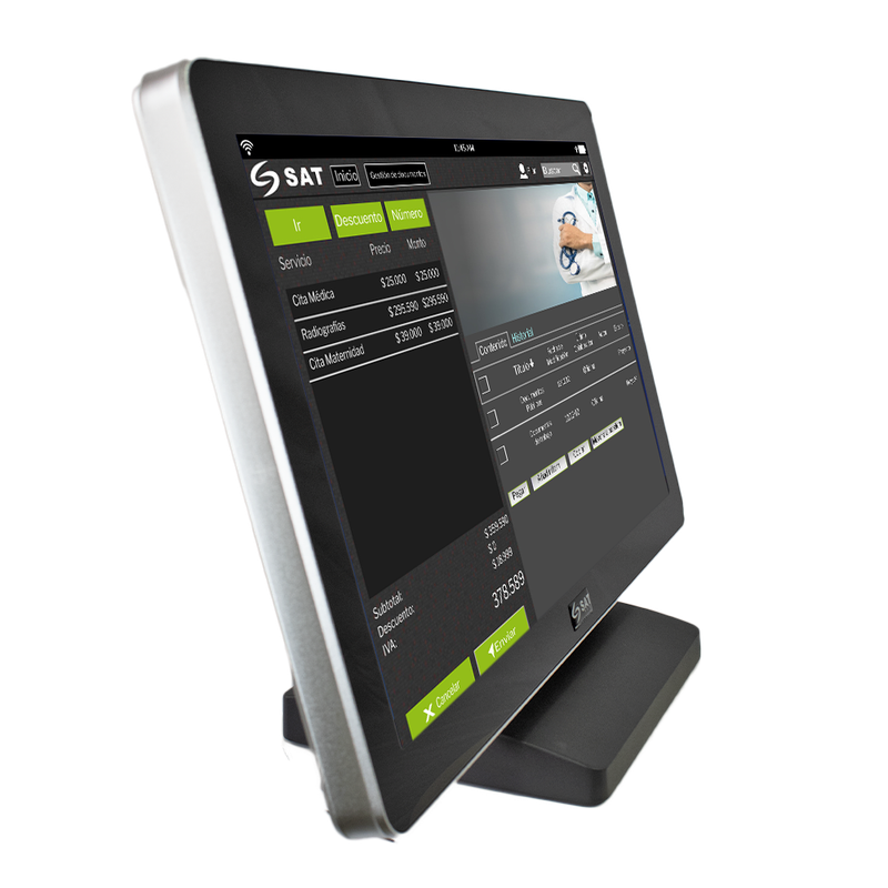 7645 Monitor Touch SAT 2013FPH - 7 salud