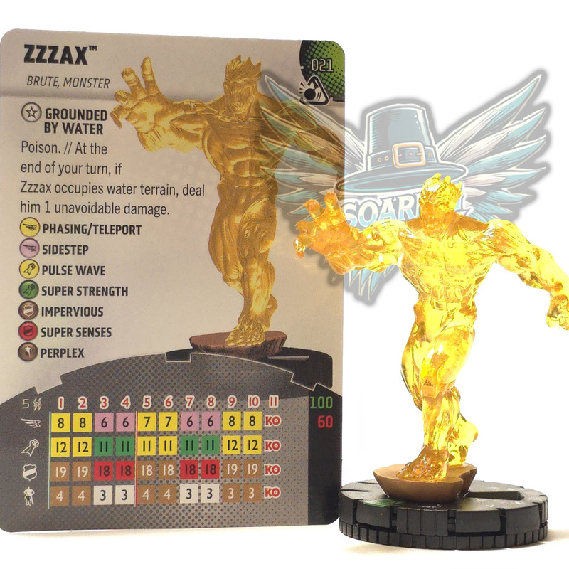 Marvel Heroclix ZZZAX - 021 UNCOMMON Smash and Destroy Set | eBay