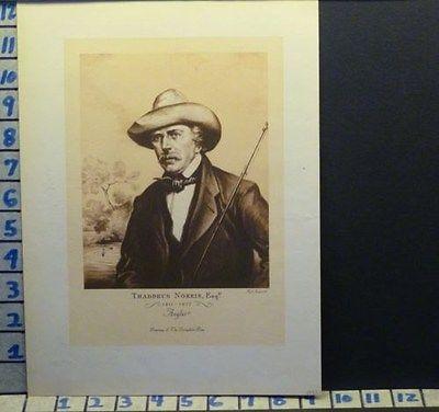 Thaddeus Norris Print