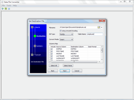 Withdata Data File Converter 4.2 Release 4 Build 220327