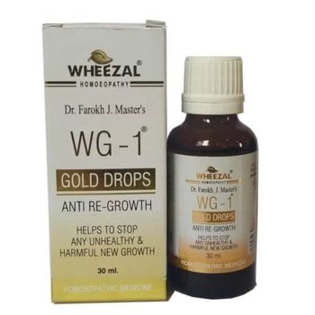 Wheezal WG 1 Gold Drops Anti Re Growth (30ml)