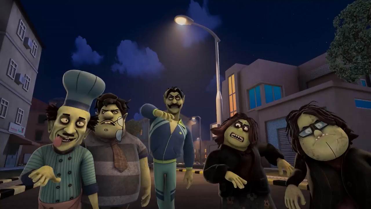 Motu Patlu & The Rise of Zombies 2024 WebRip [Hindi + Tamil + Telugu + Malayalam + Kannada] 480p, 720p Screenshot
