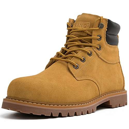 Amazon: Botas de trabajo para hombre marca kingshow 1801 
