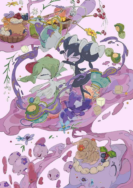 kirlia-alcremie-togepi-goomy-luvdisc-and