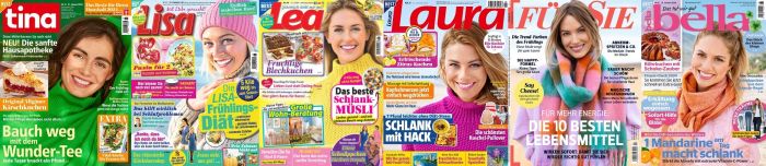 Cover: 6 mal Frauenmagazine No 06 vom 31  Januar 2024