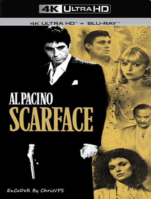 Człowiek z blizną / Scarface (1983) MULTI.HDR+.DoVi.2160p.AI.60Fps.BluRay.DTS.HD.MA.AC3-ChrisVPS / LEKTOR i NAPISY
