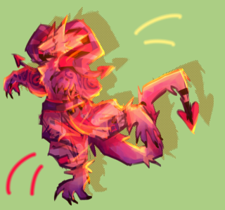 oc owned by FIZZIEFROGG