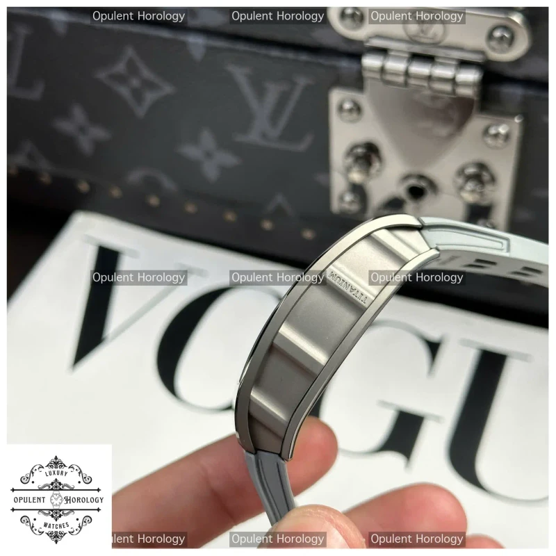 Richard Mille RM055 Bubba Watson Grey Ceramic Replica Watch | High-End Automatic Luxury Timepiece
