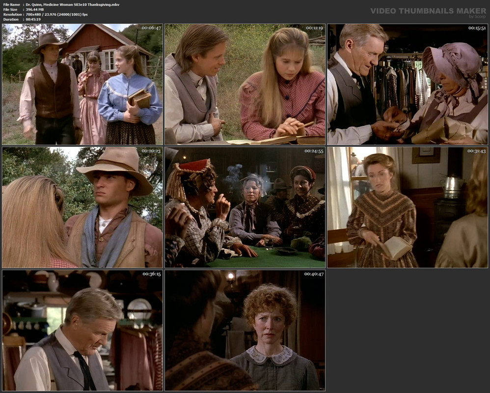 Dr. Quinn, Medicine Woman S03e10 Thanksgiving.mkv