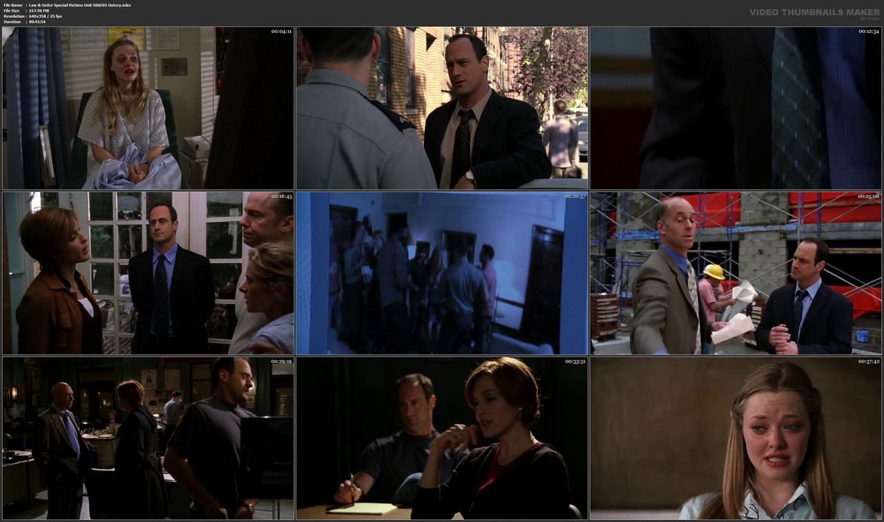 Law & Order Special Victims Unit S06E05 Outcry.mkv