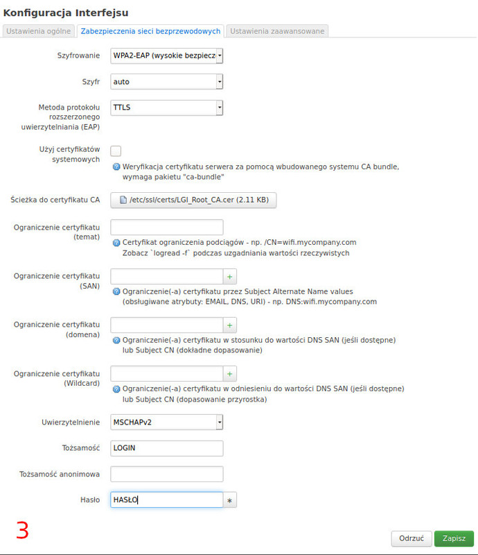 3 - Zabezpieczenia sieci bezprzewodowych