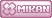 shiny button that says "mikan"
