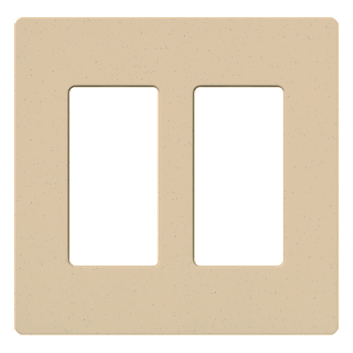 Lutron Claro Placa de Pared 2 Gang SC-2 17 Colores