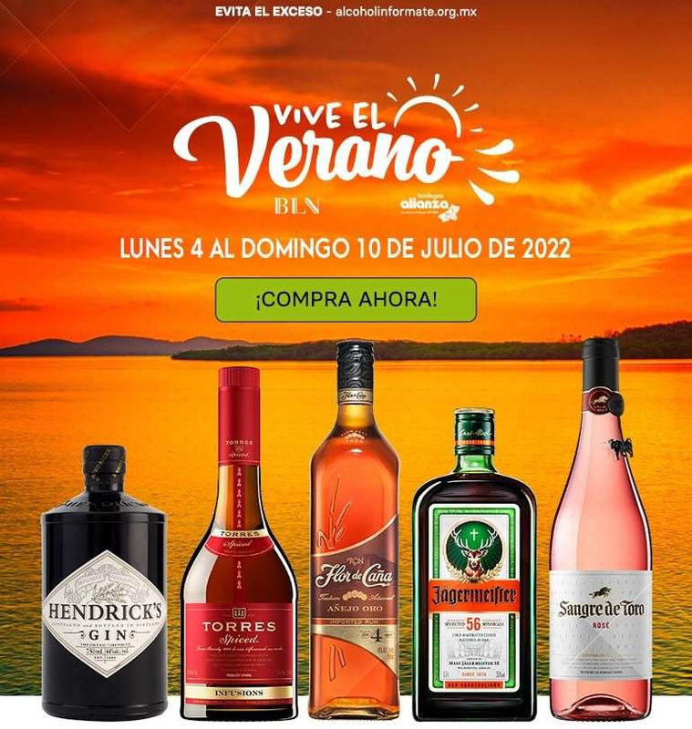 Bodegas Alianza: Ofertas "Vive El Verano" del Lunes 4 al Domingo 10 de Julio 