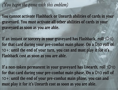 Emblem Commentary Rules Close-up