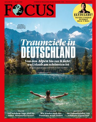 Cover: Focus Nachrichtenmagazin No 25 vom 18 Juni 2022 Cover: Focus Nachrichtenmagazin No 25 vom 18 Juni 2022