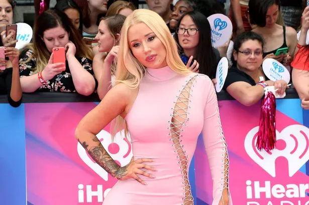 Iggy Azalea at the 2017 iHeart Radio Awards