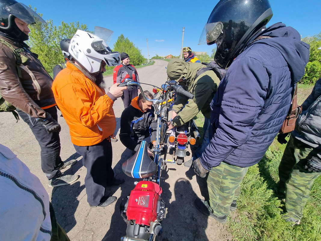 монтируем велик на техничку2