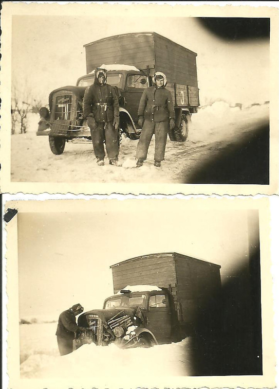 Fotos LKW  Div GD Kampfeinsatz Charkow März 43 R