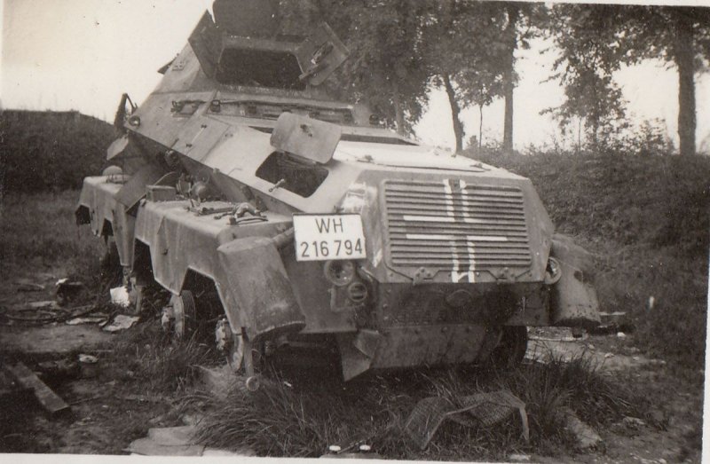 2.WK Fotoalbum Aufklärung-Panzerwagen 17